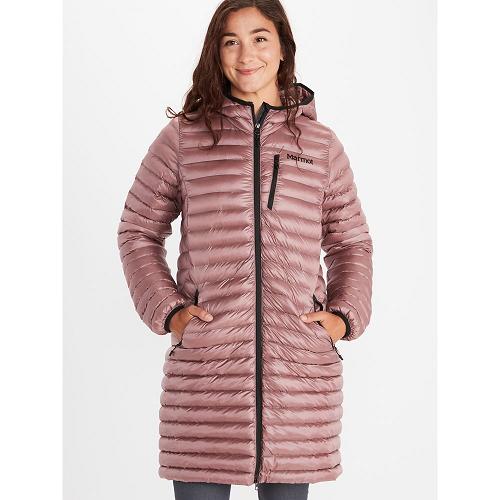 Marmot Down Jacket Pink NZ - Long Avant Jackets Womens NZ8095364